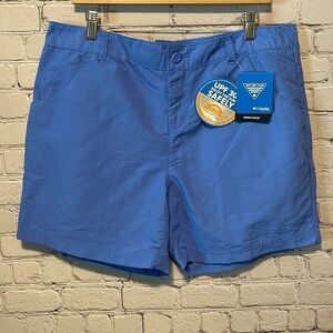 Columbia Blue Bermuda Shorts Relaxed Fit